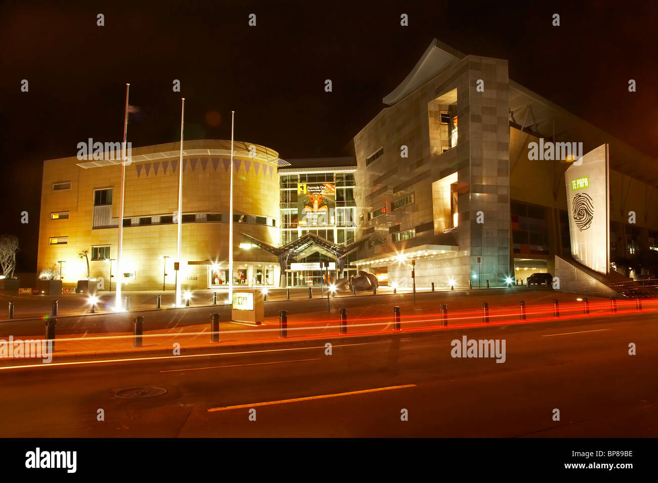 Te Papa Museum di Nuova Zelanda, Wellington, Isola del nord, Nuova Zelanda Foto Stock