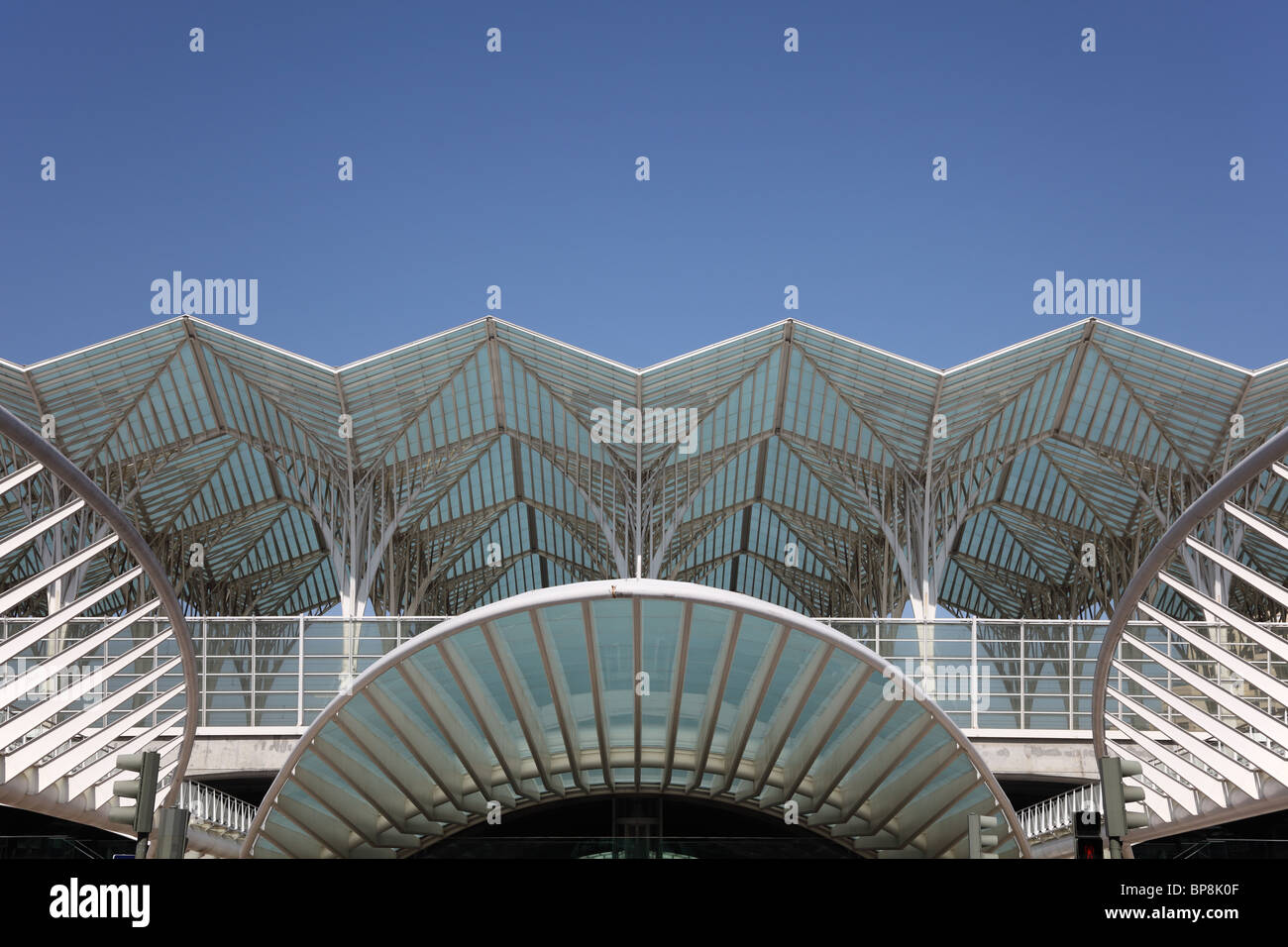 Gare do Oriente - stazione ferroviaria principale di Lisbona, Portogallo Foto Stock