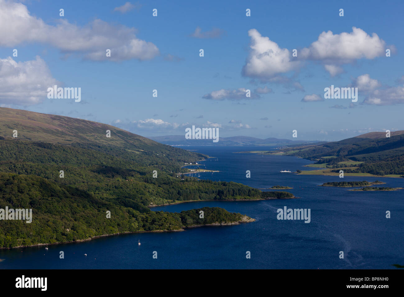 Il Kyles of Bute sul Cowal peninsula, Argyll, Scozia Foto Stock