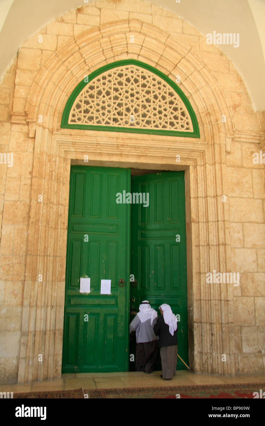 Israele, Gerusalemme, la moschea Al Aqsa Al Haram esh Sharif Foto Stock