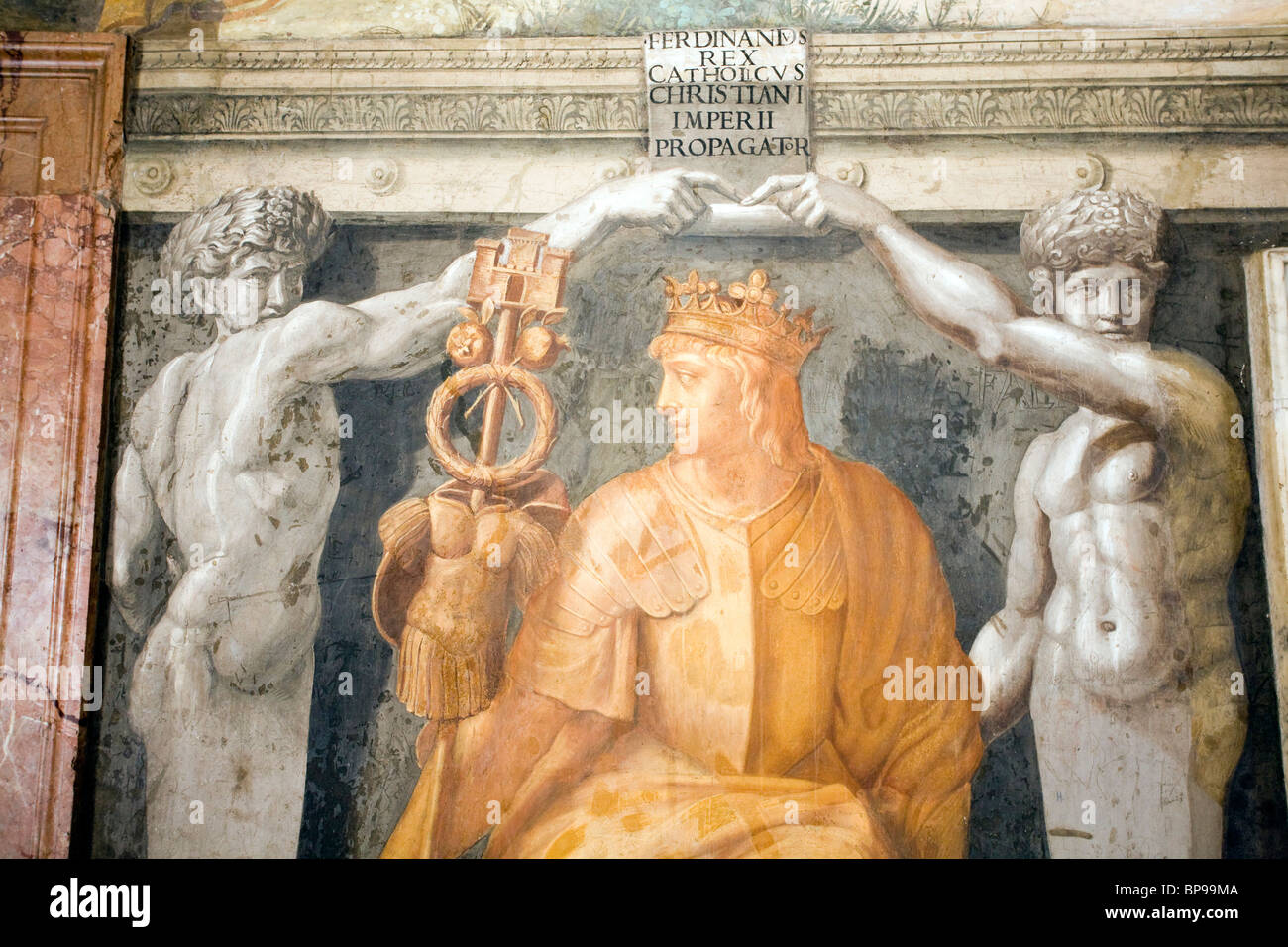 Ferdinando II il cattolico re di Aragona, Città del Vaticano Foto Stock