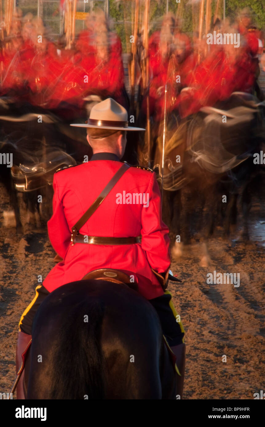 Royal Canadian polizia montata Musical RIde Foto Stock