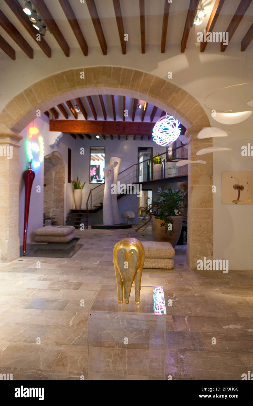 Gallery di Palma de Mallorca, Spagna Foto Stock