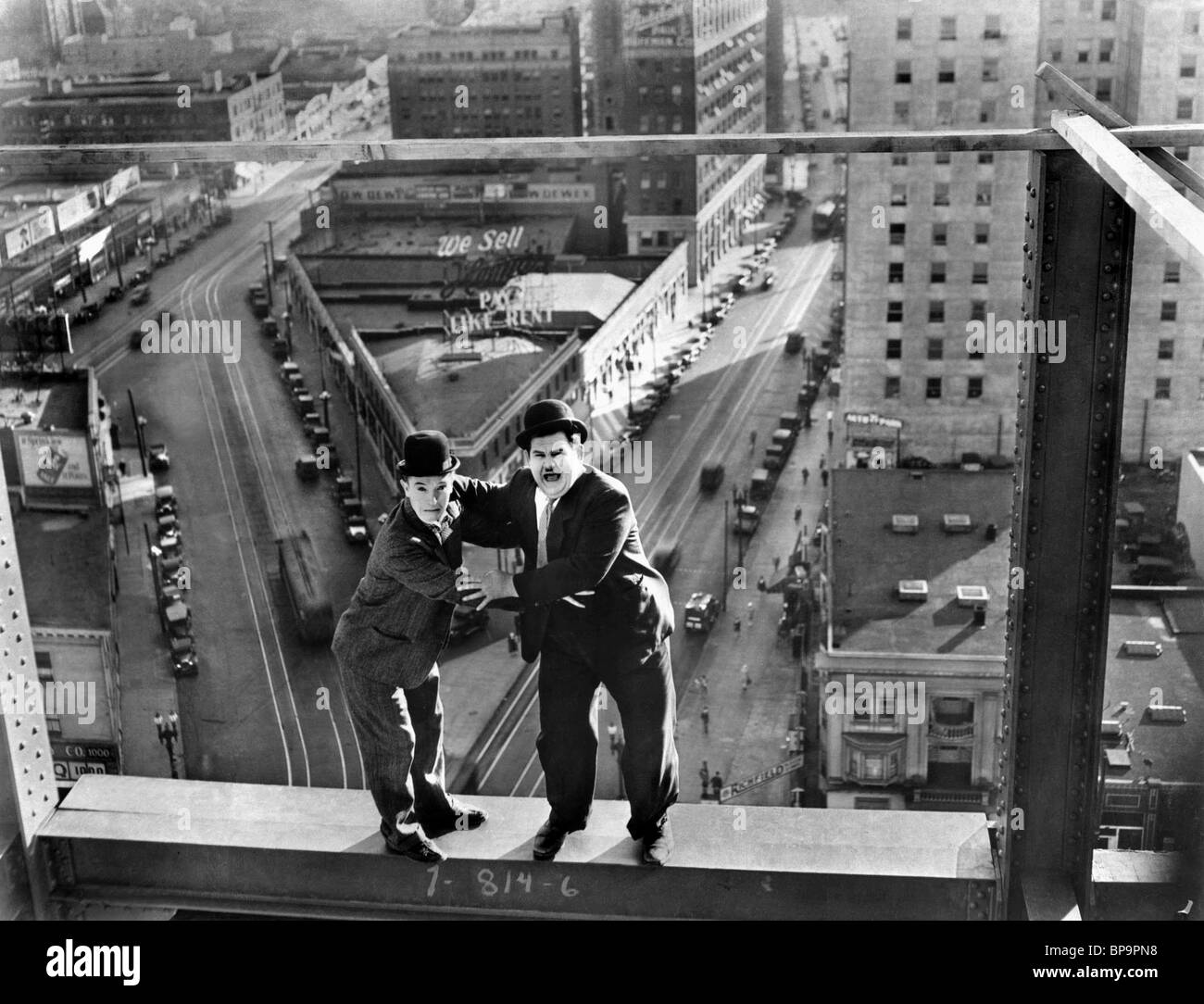 STAN LAUREL e Oliver Hardy, Laurel e Hardy: liberty, 1929 Foto Stock