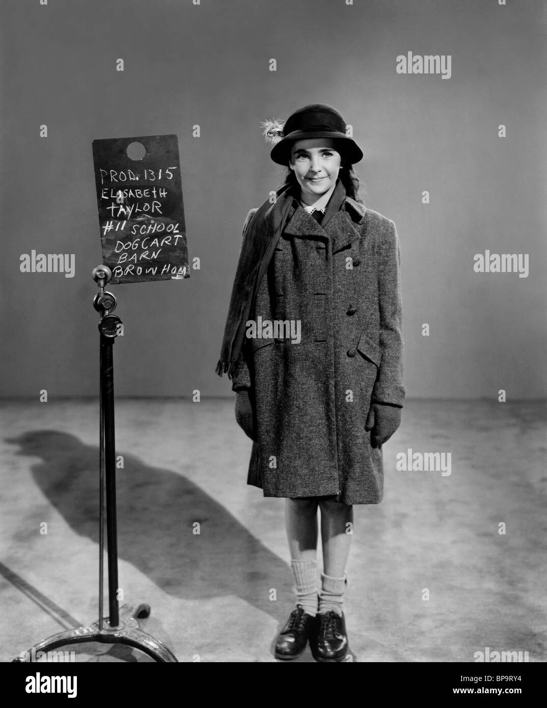 ELIZABETH TAYLOR velluto nazionale (1944) Foto Stock
