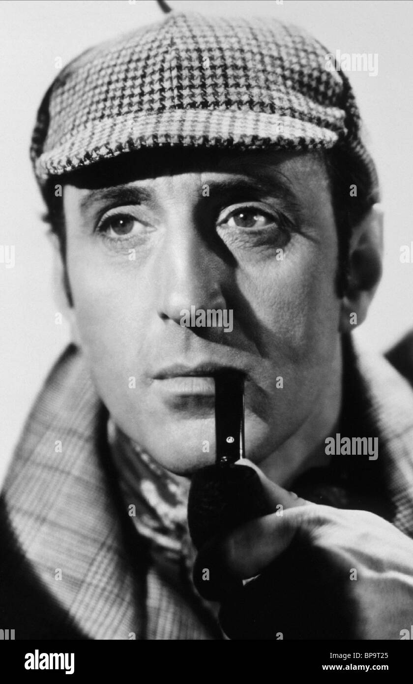 BASIL RATHBONE Sherlock Holmes: Il Segugio del BASKERVILLES (1939) Foto Stock