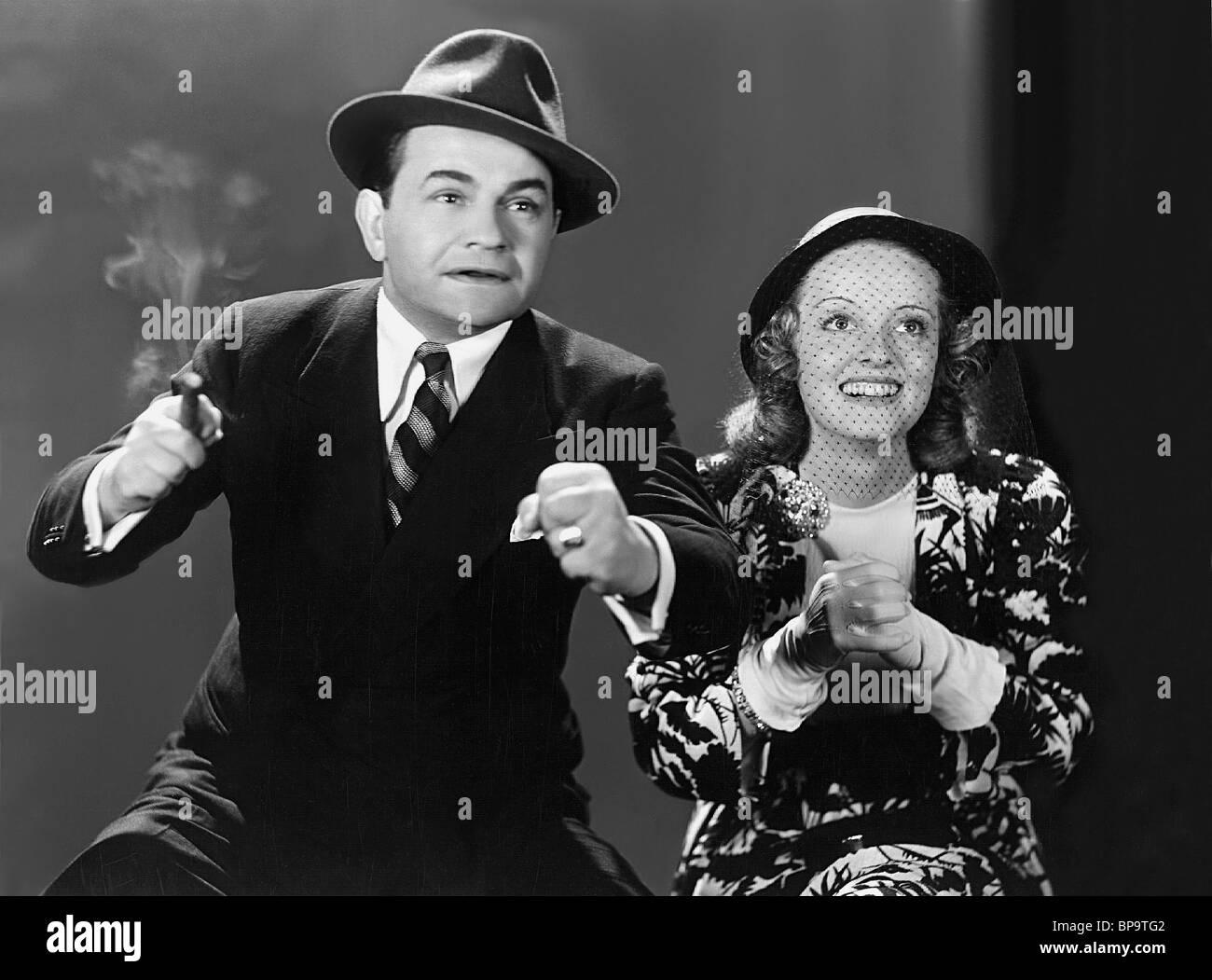 EDWARD G. Robinson, BETTE DAVIS, KID GALAHAD, 1937 Foto Stock