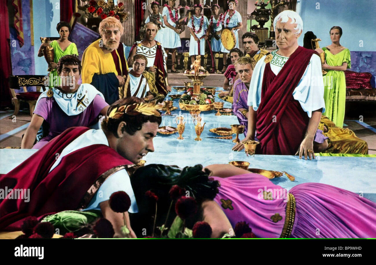 LEO GENN QUO VADIS (1951) Foto Stock