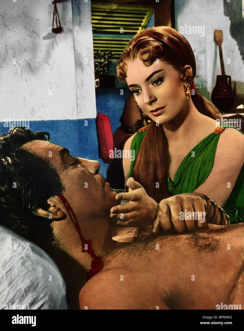 ROBERT TAYLOR, Deborah Kerr, QUO VADIS, 1951 Foto Stock