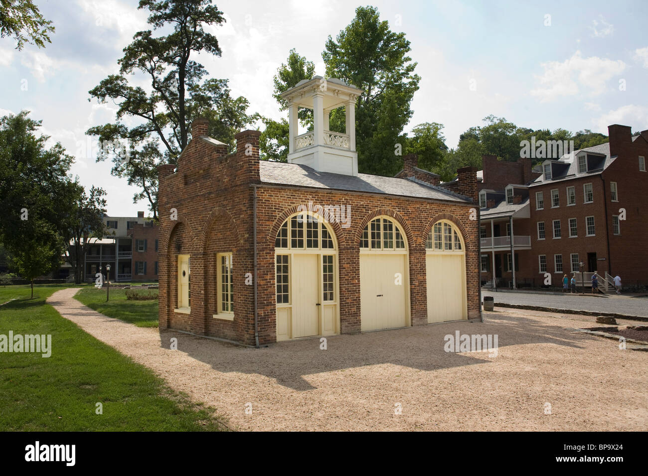 John Brown's fort - harpers Ferry, West Virginia, USA Foto Stock