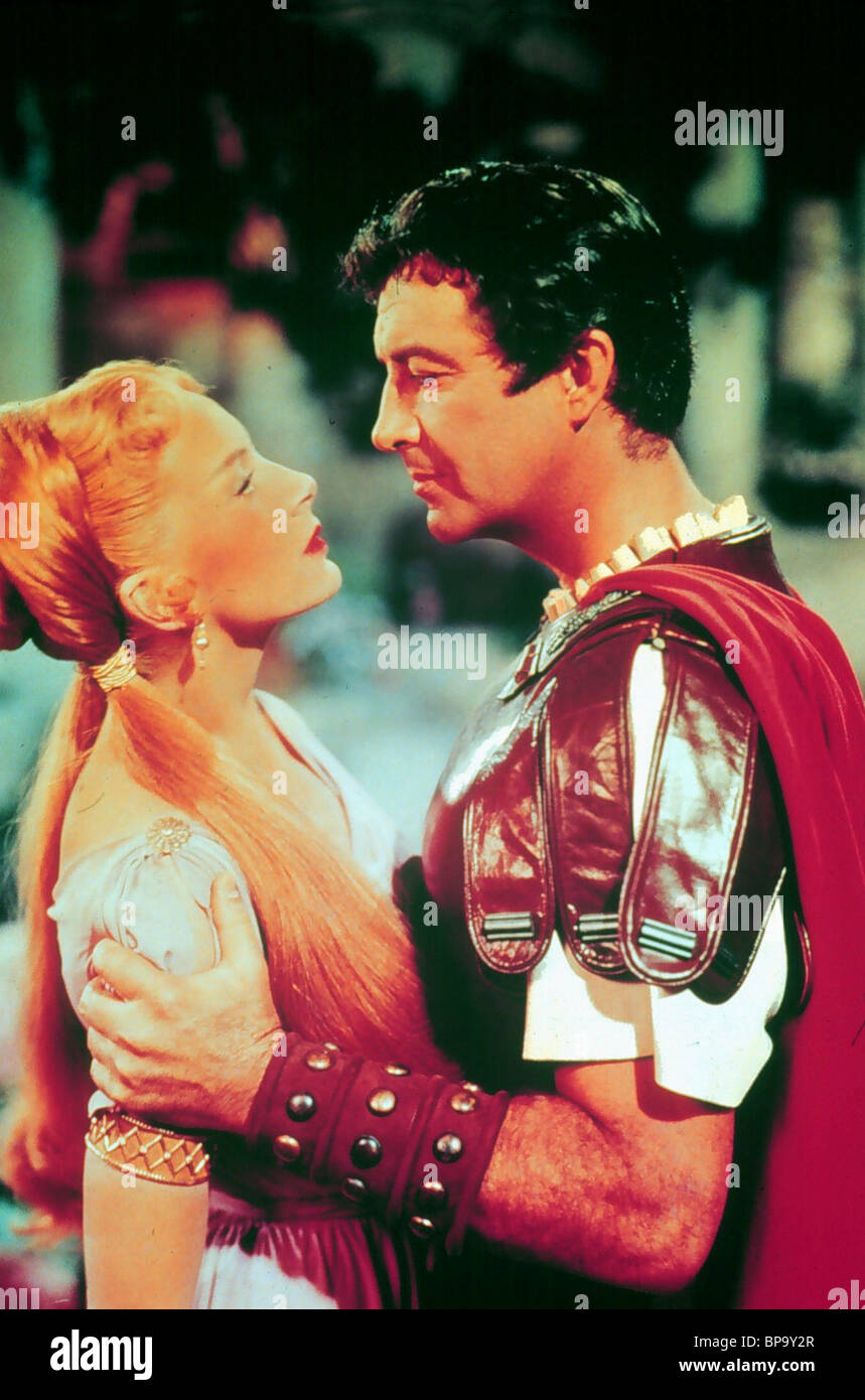 DEBORAH KERR, ROBERT TAYLOR, QUO VADIS, 1951 Foto Stock