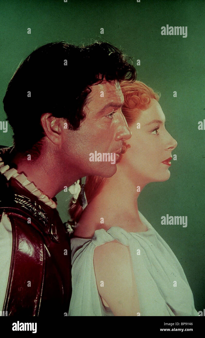 ROBERT TAYLOR, Deborah Kerr, QUO VADIS, 1951 Foto Stock
