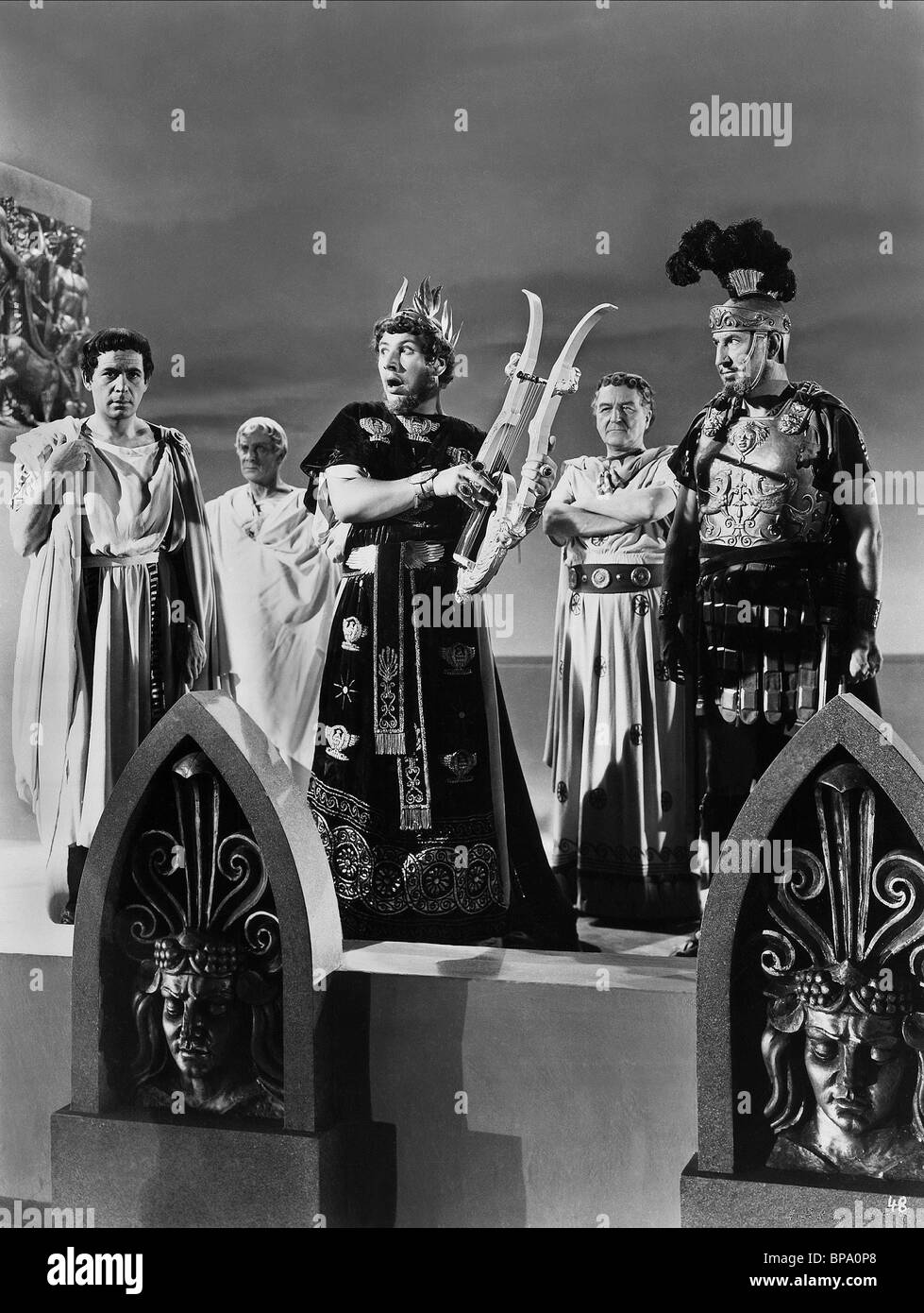LEO GEN Peter Ustinov RALPH TRUMAN QUO VADIS (1951) Foto Stock