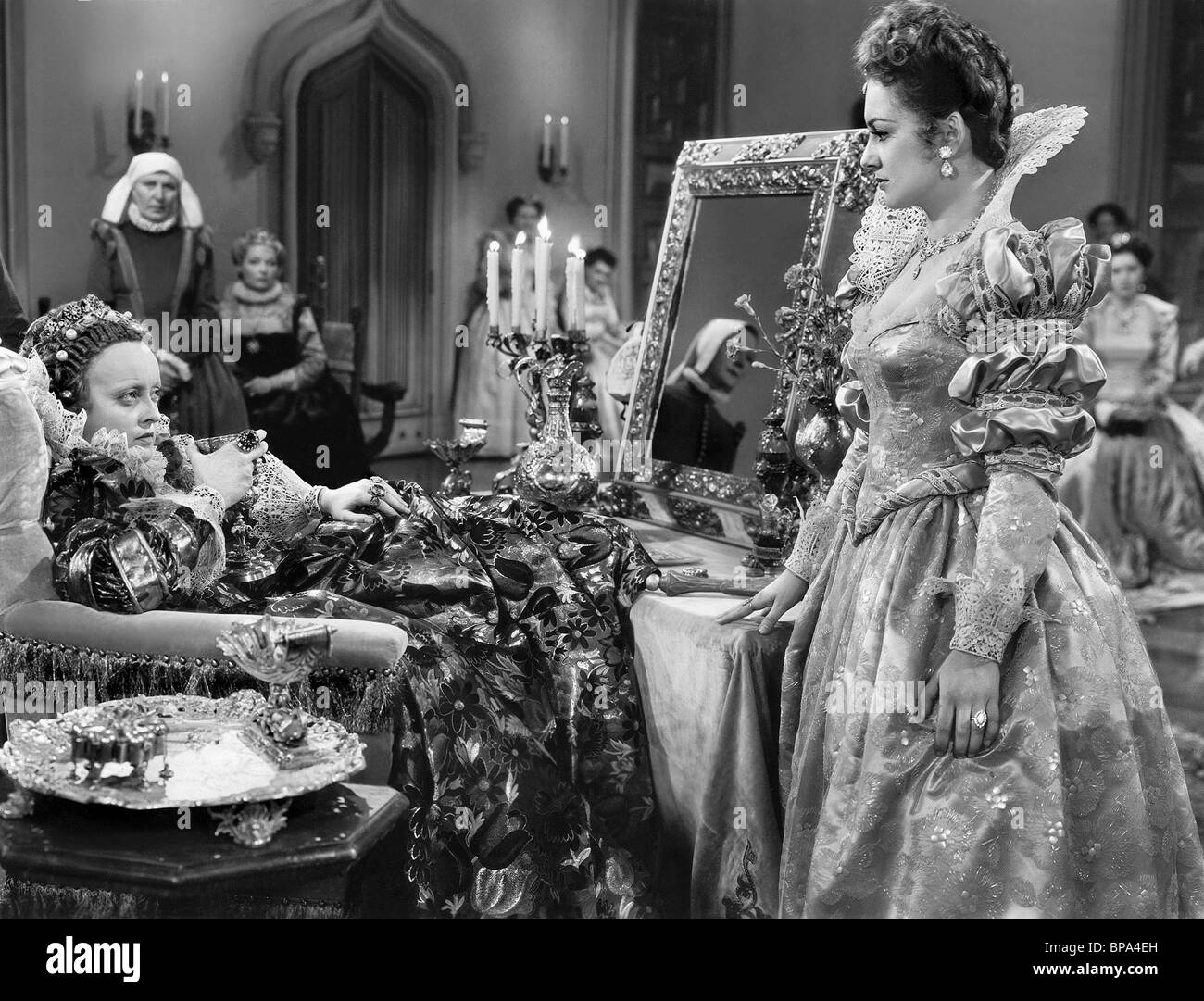 BETTE DAVIS, Olivia de Havilland, la vita privata di Elizabeth e ESSEX, 1939 Foto Stock