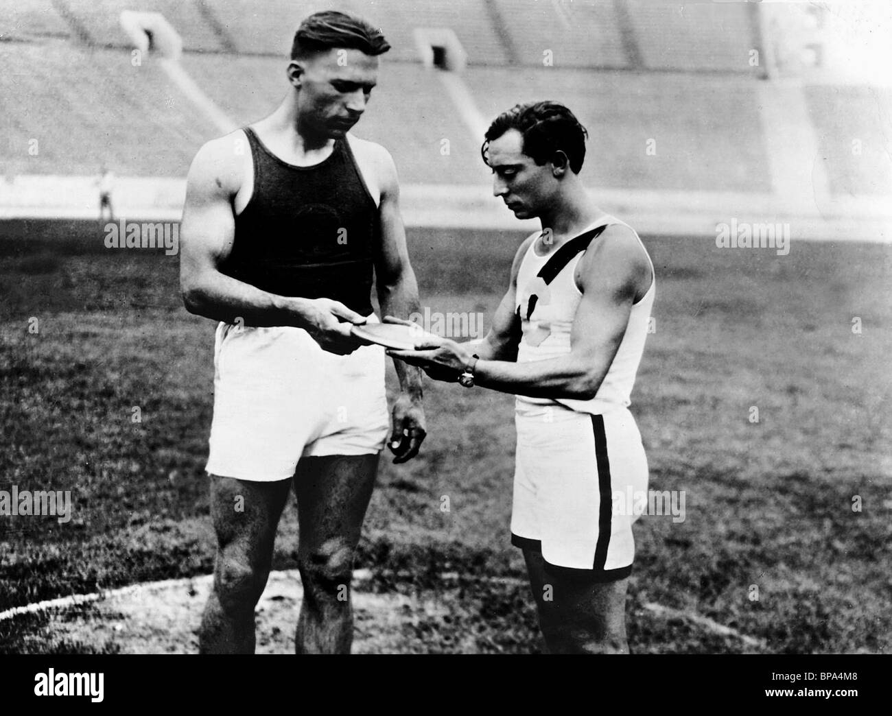 In scena con BUSTER KEATON COLLEGE (1927) Foto Stock