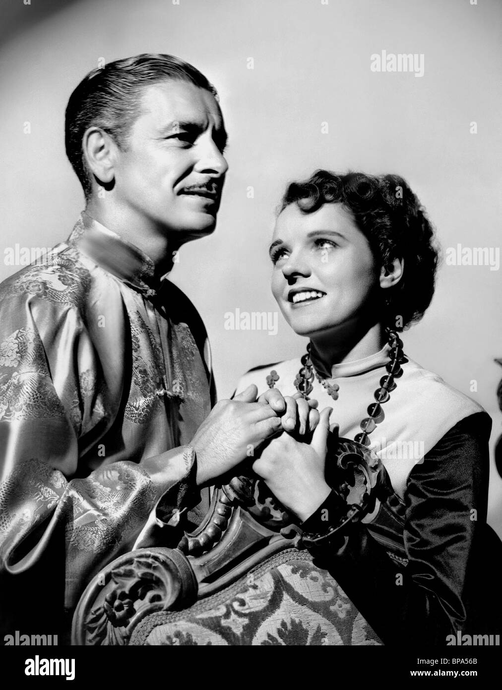 RONALD COLMAN, Jane Wyatt, Orizzonte Perduto, 1937 Foto Stock
