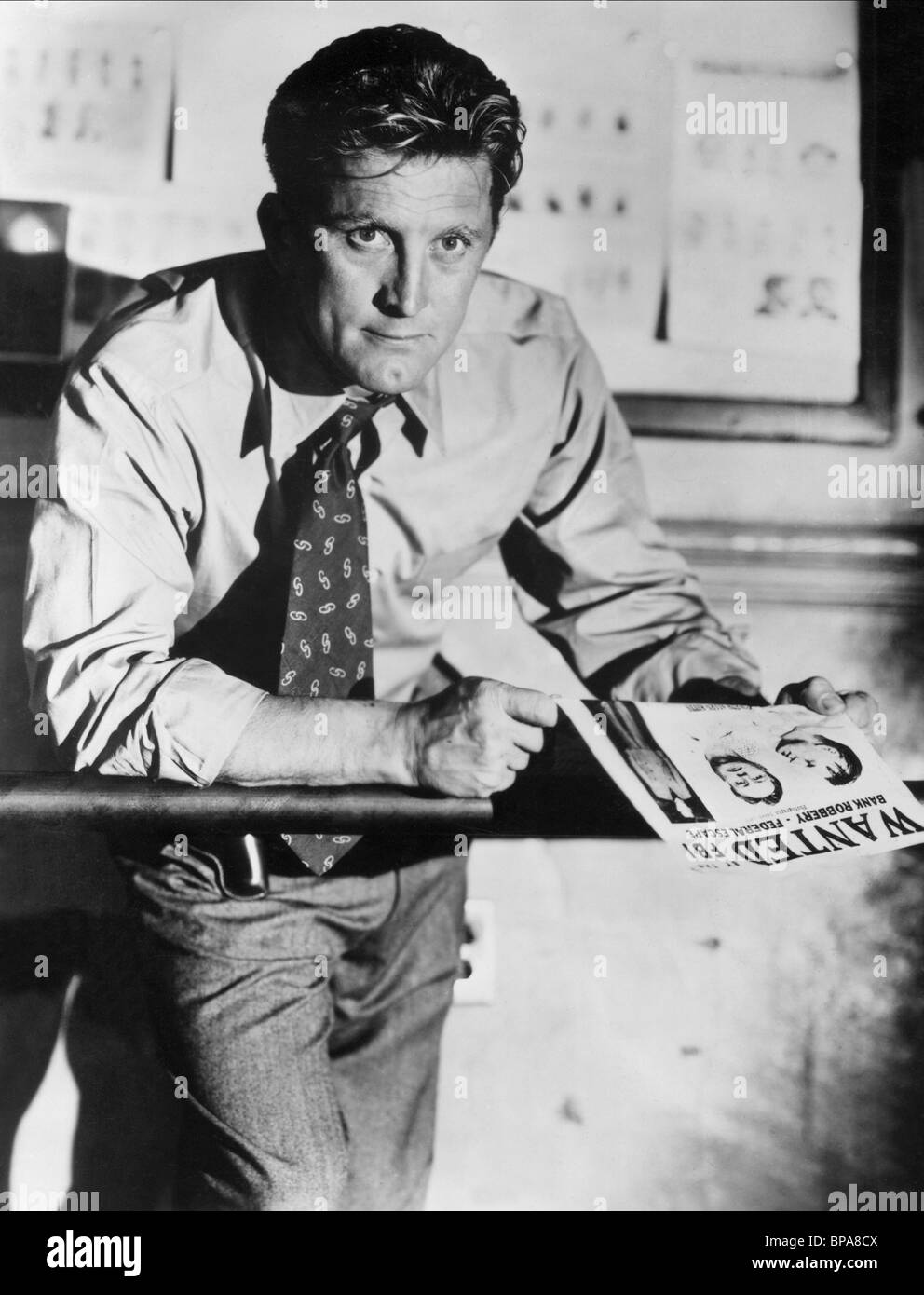 KIRK DOUGLAS Detective Story (1951) Foto Stock