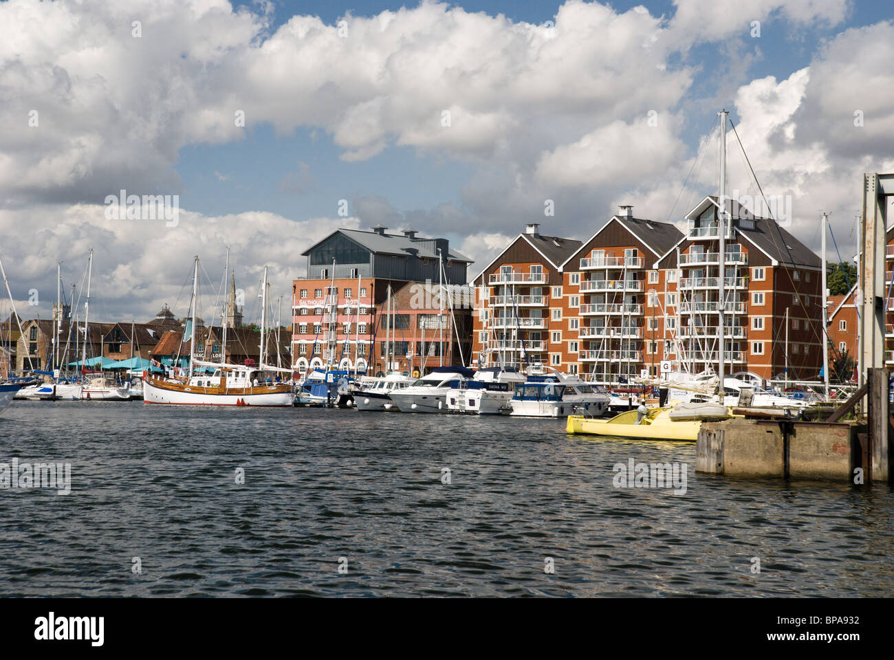 Ipswich Waterfront District, Suffolk, Regno Unito. Foto Stock