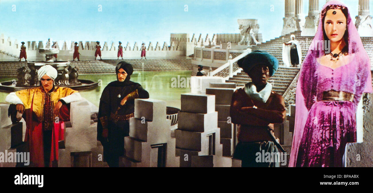 Giovanni Giustino, CONRAD VEIDT, giugno DUPREZ, Il Ladro di Bagdad, 1940 Foto Stock