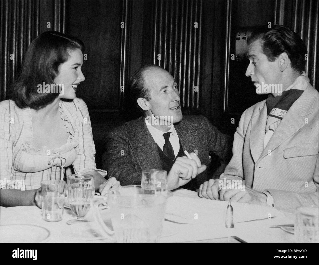 SALLY ANN HOWES, AUBREY BARING, GUY ROLFE, fools rush in, 1949 Foto Stock