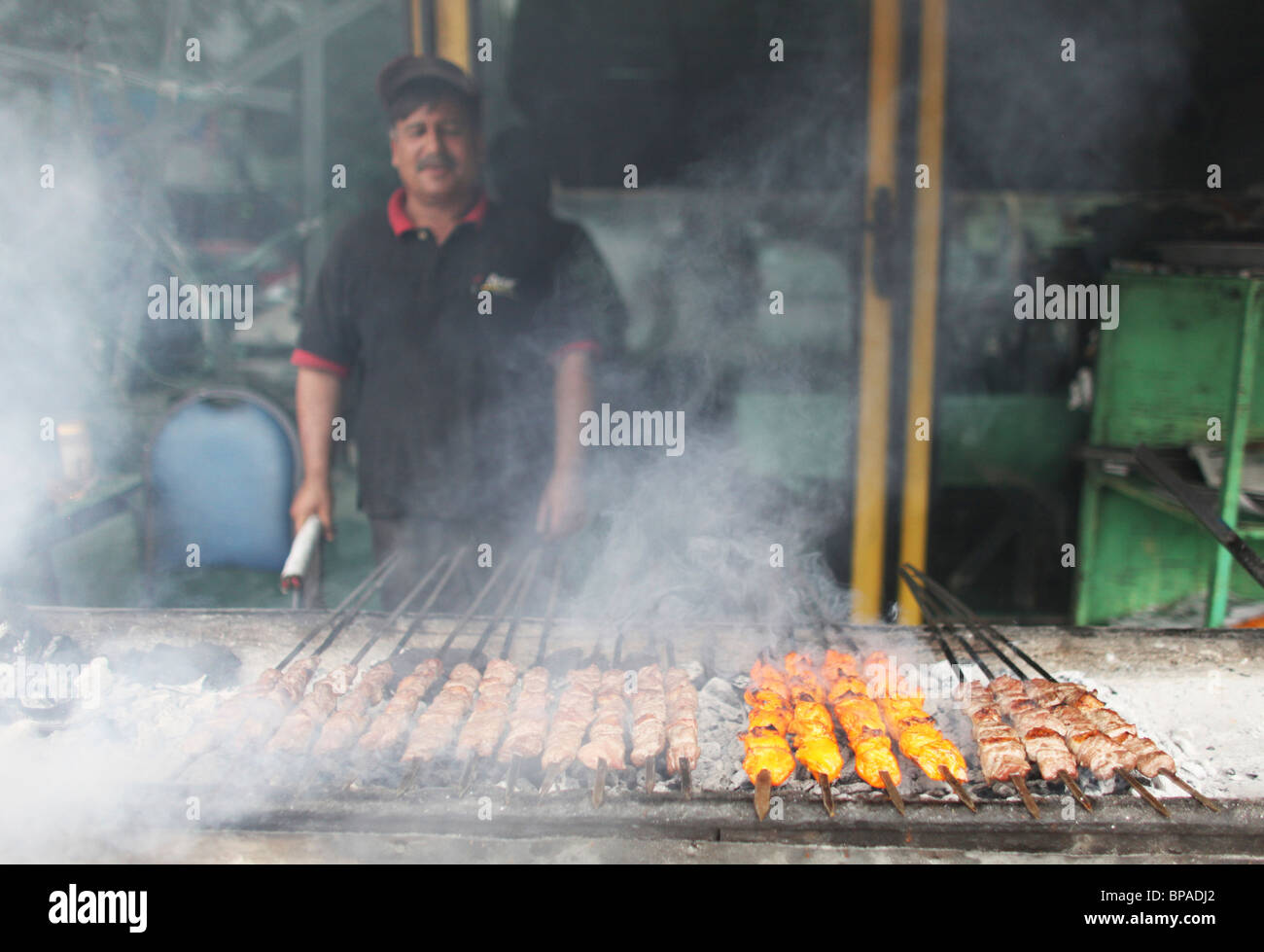 Vlees ristorante a Kabul Foto Stock