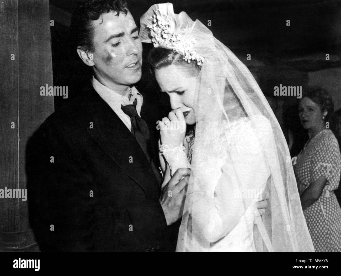 WILLIAM EYTHE, BARBARA BRITTON, il sig. Temerario, 1948 Foto Stock