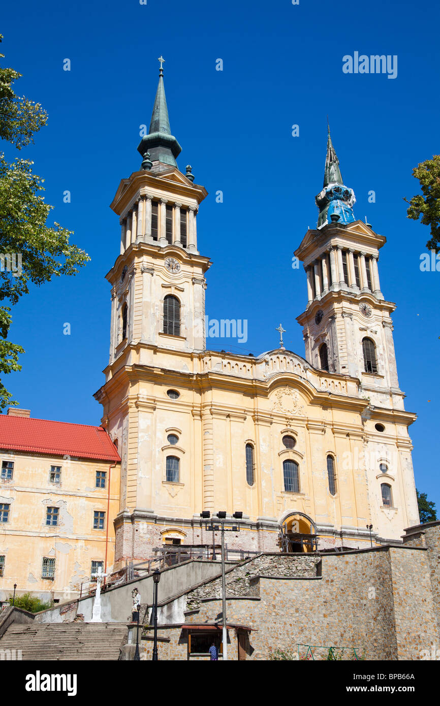 Maria Radna monastero francescano in estate, in Romania. Foto Stock