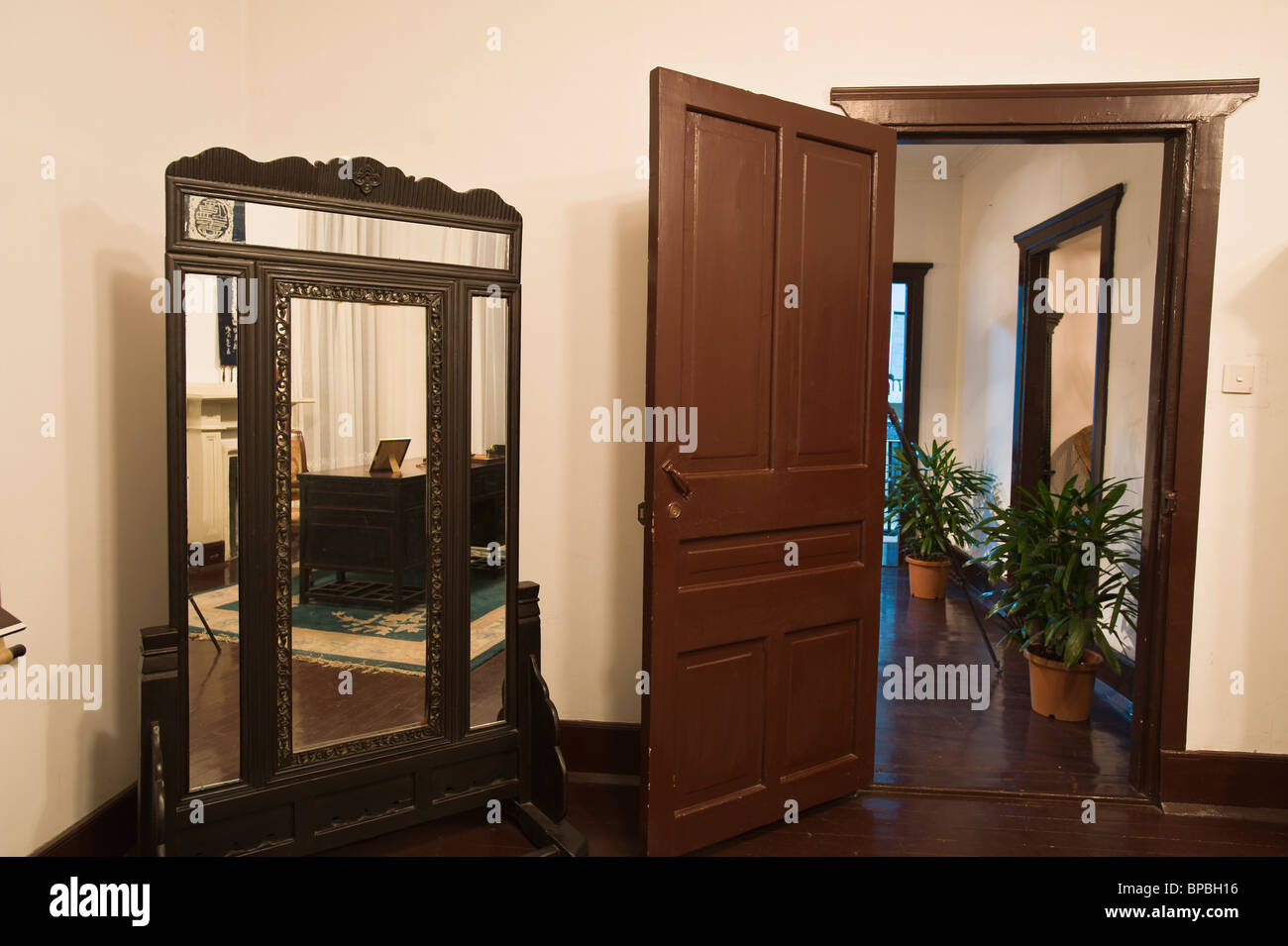 Pearl Buck's (sai Zhenzhu) Residence Museum residence, Zhenjiang, Cina Foto Stock