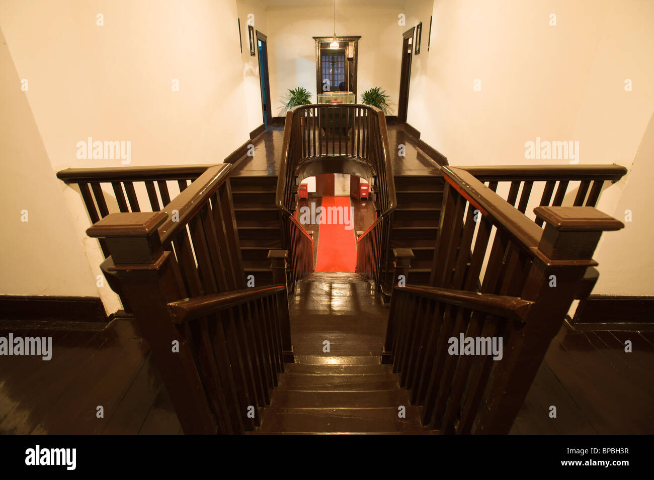 Pearl Buck's (sai Zhenzhu) Residence Museum residence, Zhenjiang, Cina Foto Stock