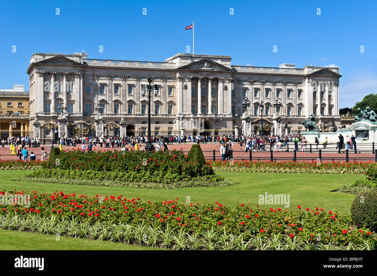 Buckingham Palace di Londra Foto Stock