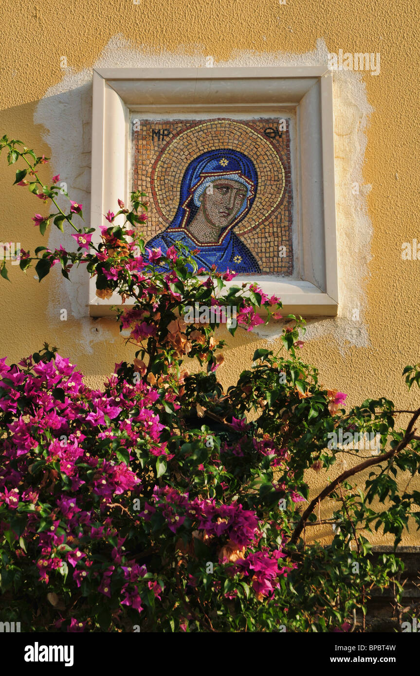 Theotókos Monastero, Paleokastitsa, Corfù Foto Stock