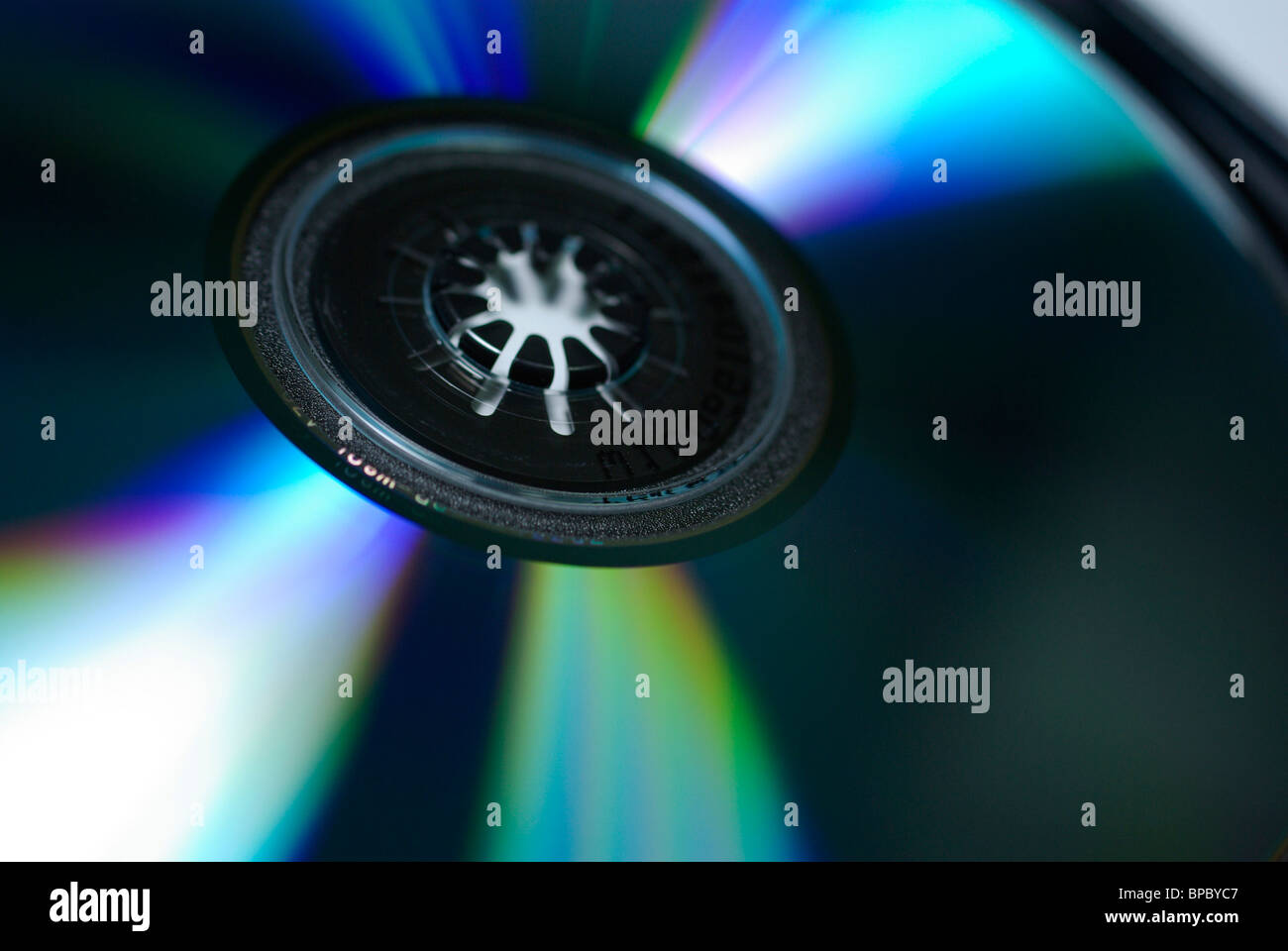 Macro di disco registrabile per PC. Foto Stock