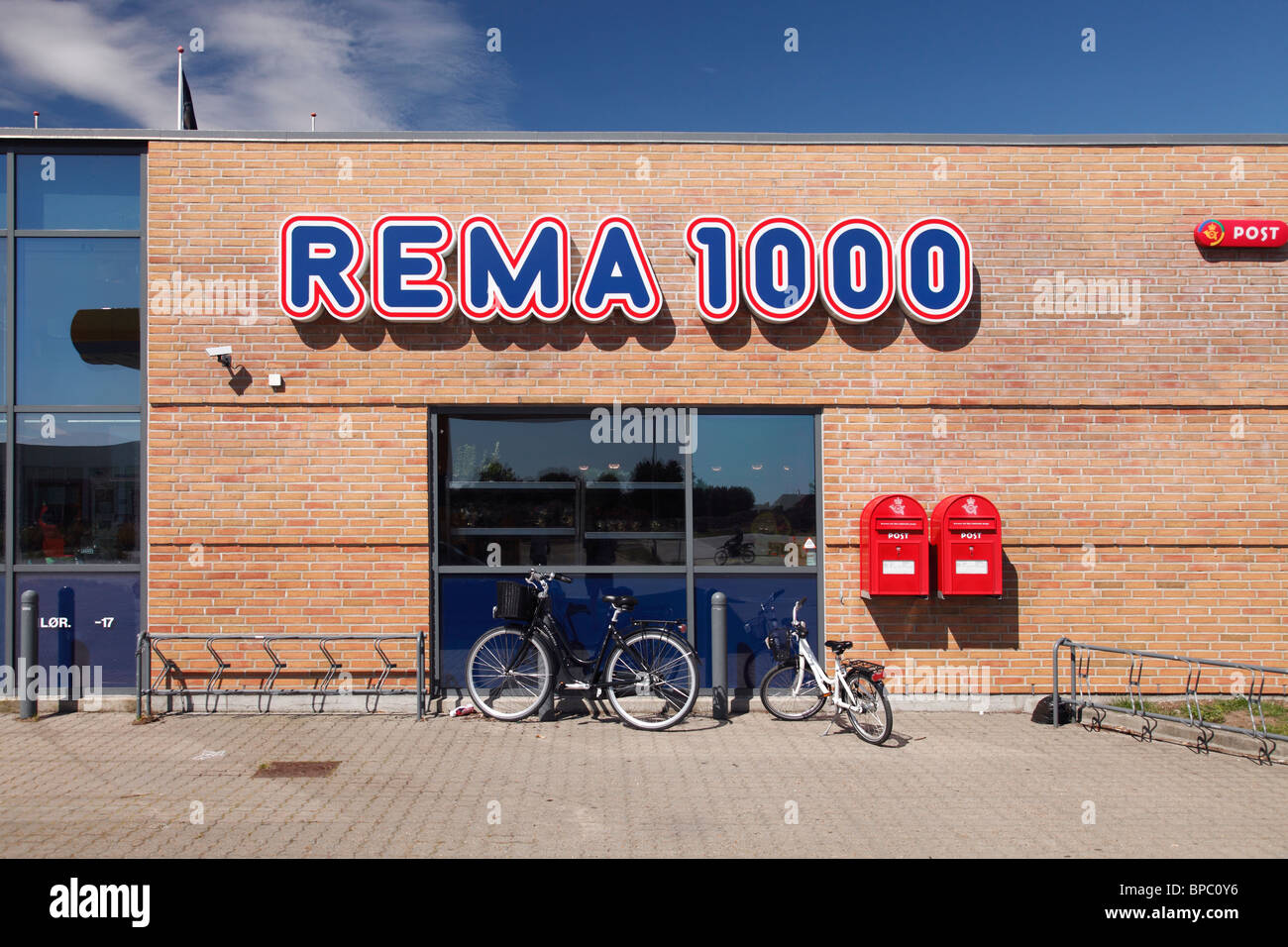 REMA 1000 - catena di supermercati in Danimarca Foto Stock