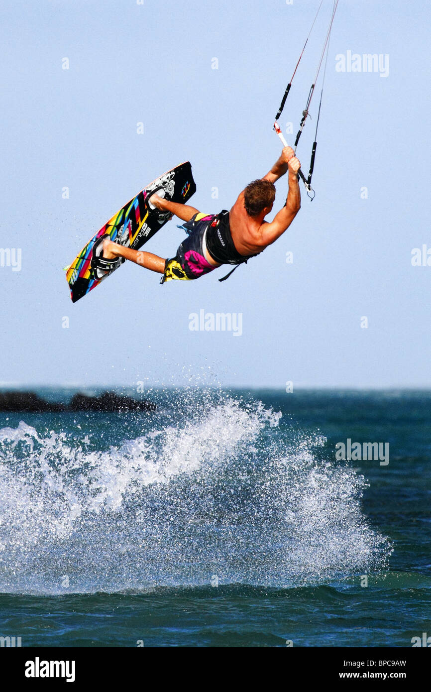 Kite surf Foto Stock