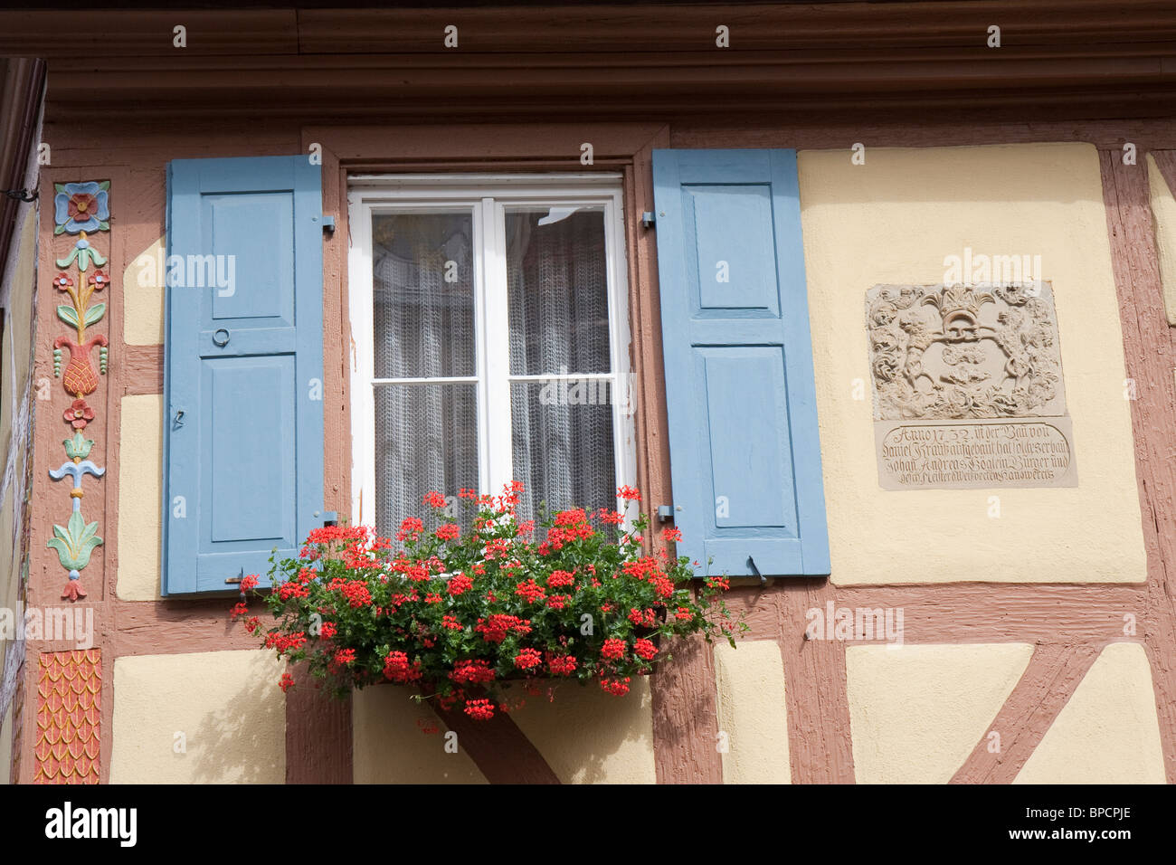 Rothenburg ob der Tauber, Baviera, Germania Foto Stock