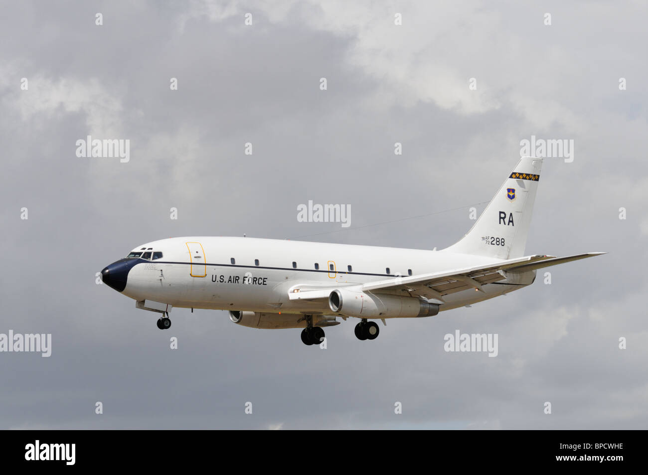 US Air Force Boeing T-43A dalla FTS 562nd.XII FTW Randolph Air Base San Antonio Texas Stati Uniti arriva per il 2010 RIA Foto Stock