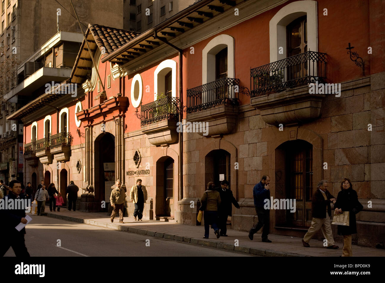 Casa Colorada, Santiago del Cile Foto Stock