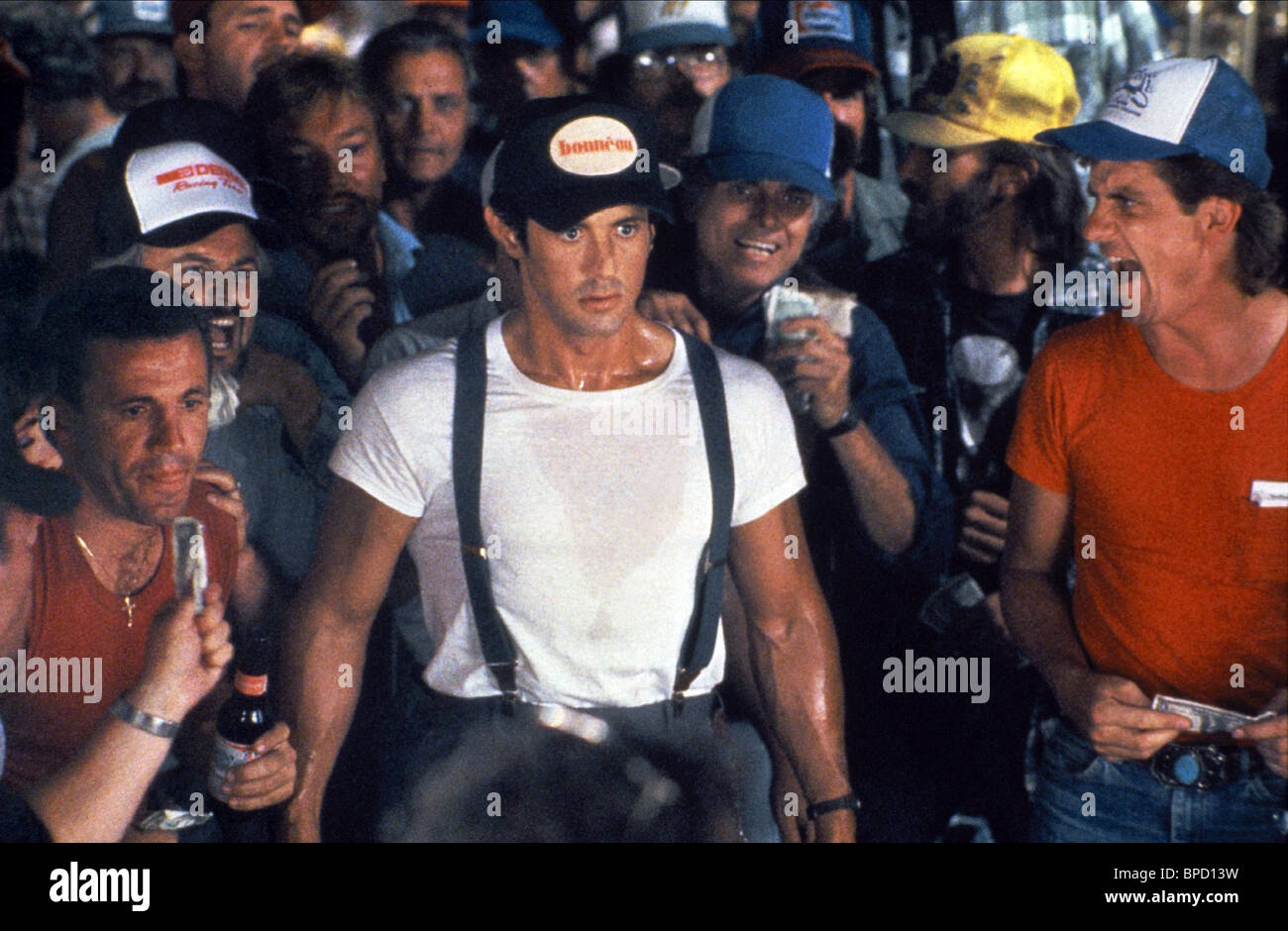 SYLVESTER STALLONE sopra la parte superiore (1987 Foto stock - Alamy