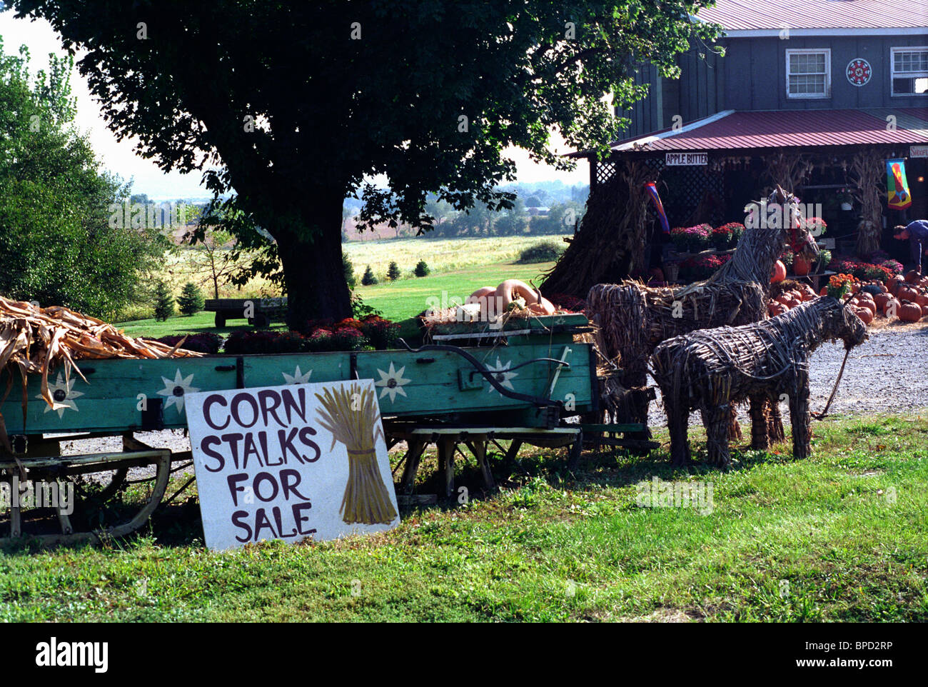Prodotti tradizionali della contea di Lehigh, Pennsylvania, Stati Uniti Foto Stock
