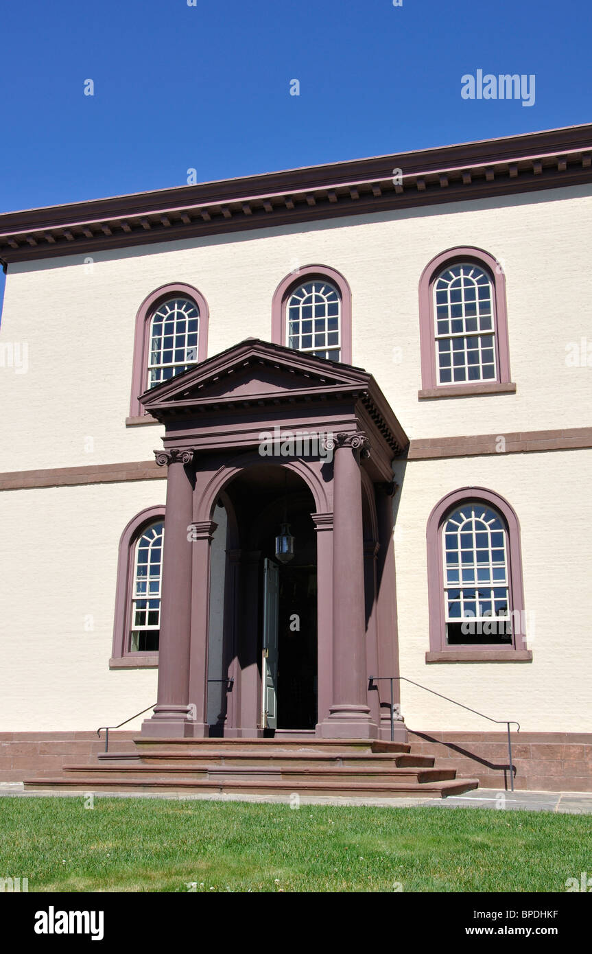 Sinagoga Touro, Newport, Rhode Island, Stati Uniti d'America - la più antica sinagoga negli Stati Uniti (1763). Foto Stock