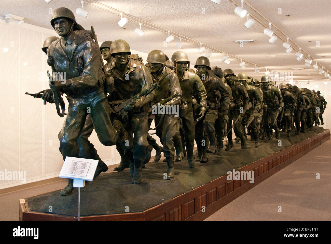 Veterans Memorial Museo più grande del mondo di War Memorial scultura in bronzo di Branson Missouri USA Foto Stock