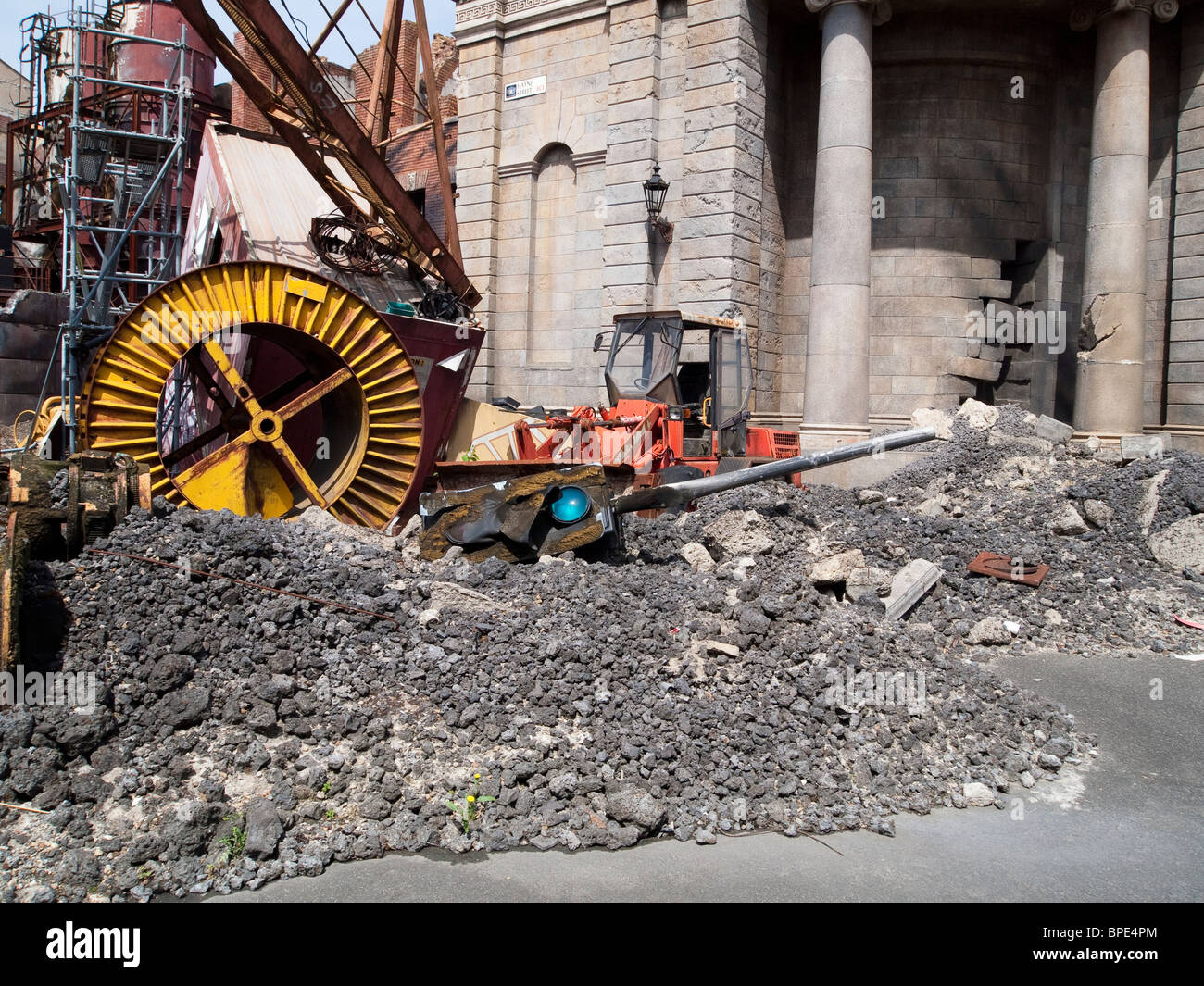 Set di un film di Walt Disney Studios Park, Disneyland Paris Foto Stock