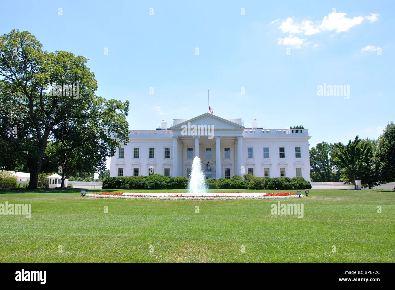 La casa bianca a Washington DC, Stati Uniti d'America Foto Stock