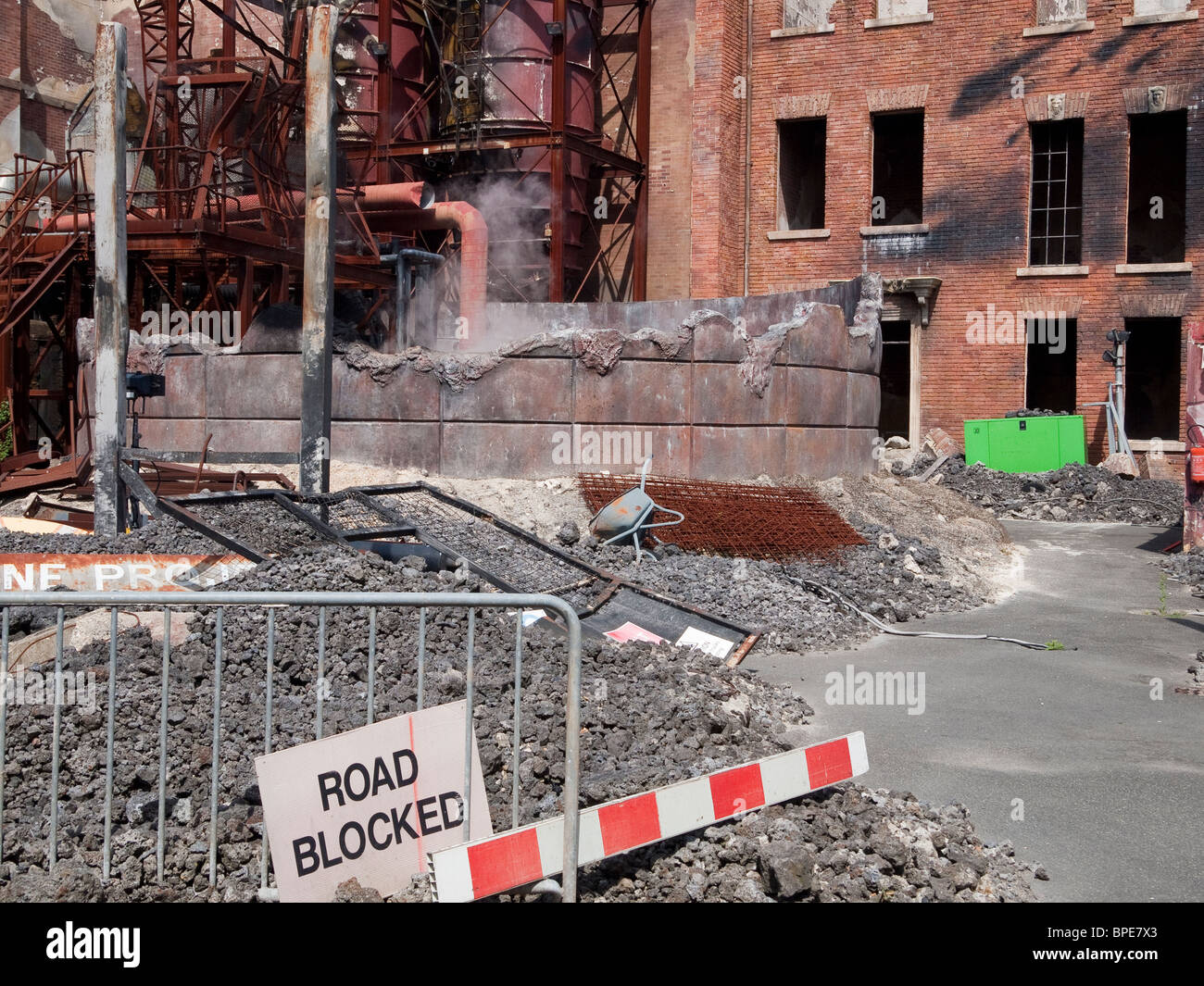 Set di un film di Walt Disney Studios Park, Disneyland Paris Foto Stock