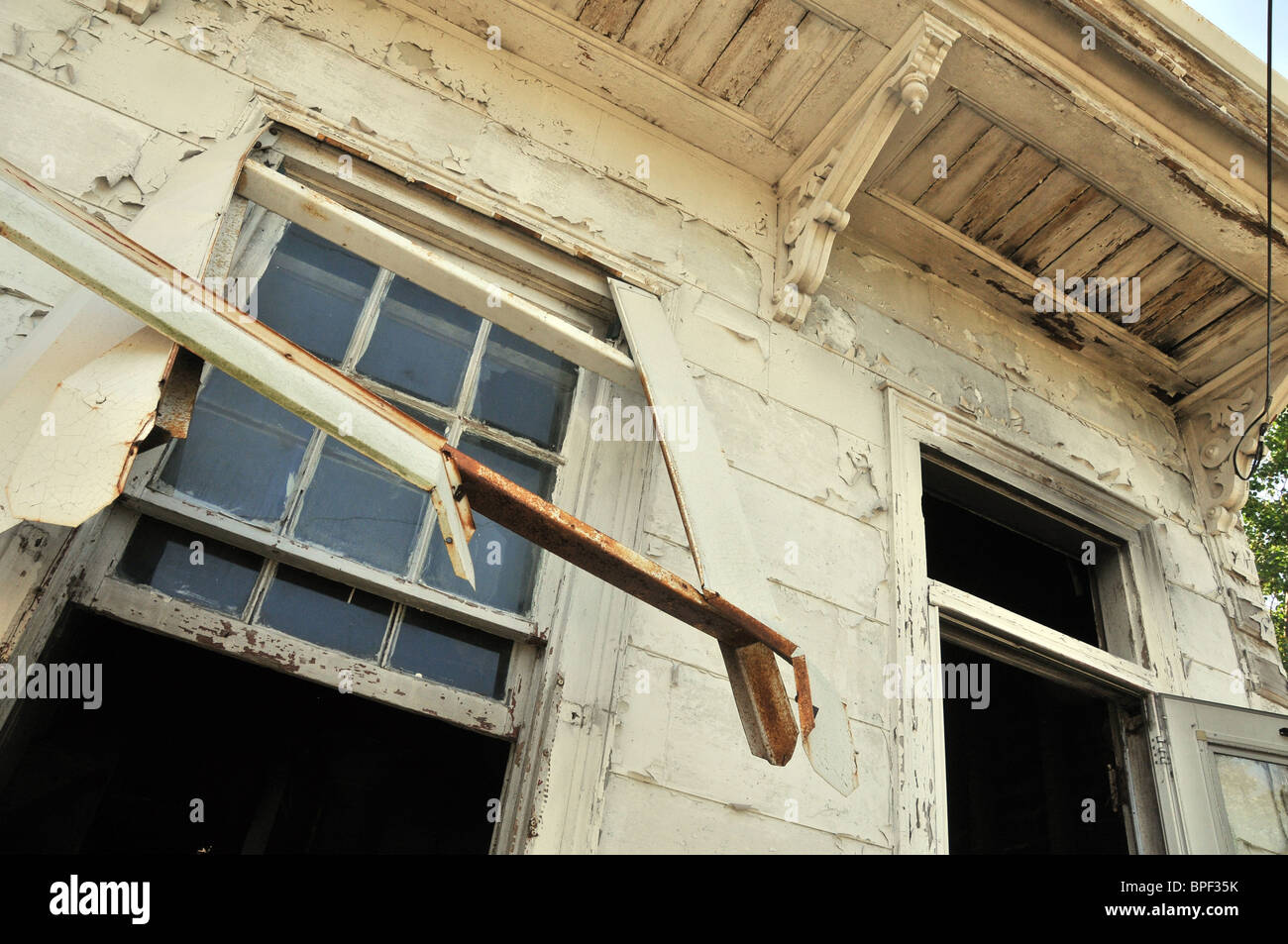 New Orleans beni abbandonati dopo 5 anni dall'uragano Katrina Foto Stock