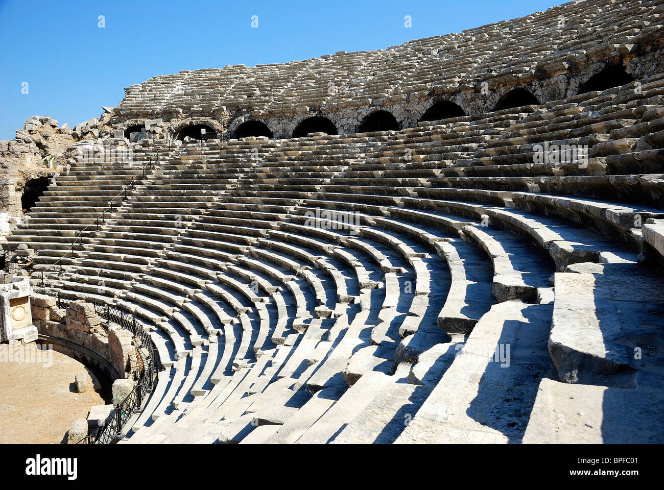Antico anfiteatro Foto Stock