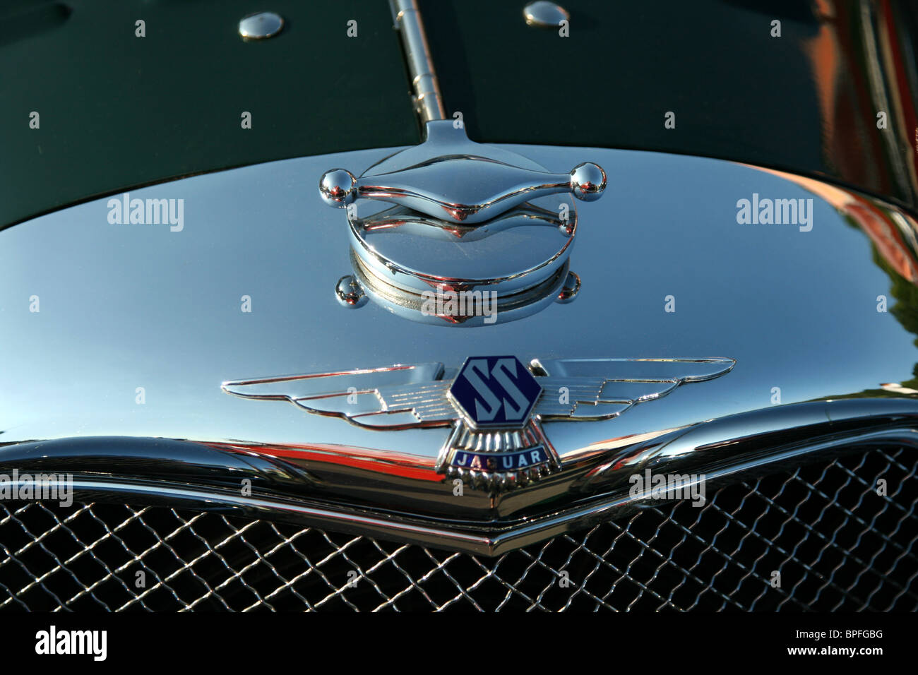 2004 Suffolk Jaguar SS100 Foto Stock