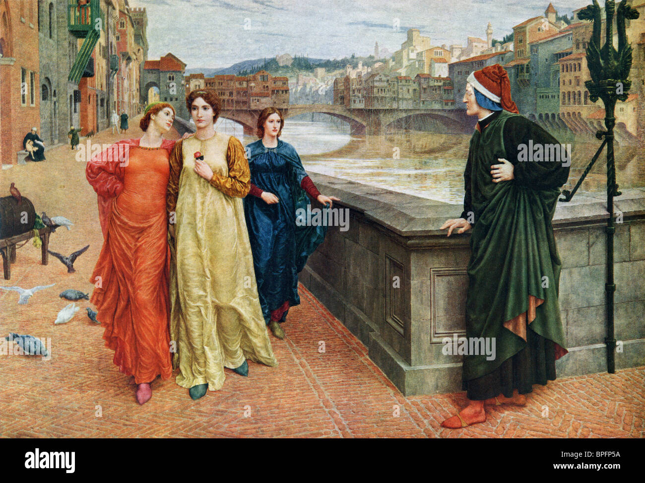 Dante alighieri beatrice immagini e fotografie stock ad alta