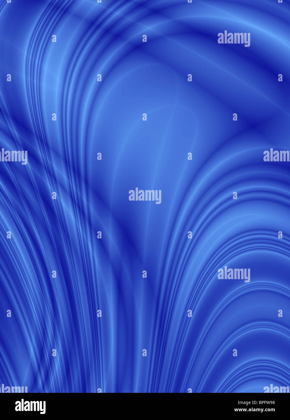 Elegante e lussuosa carta da parati per iphone con design ondulato blu Foto Stock