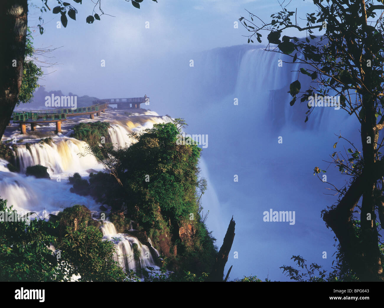 Iguassu Falls, Brasile Foto Stock